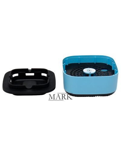 Пластиковая электрическая настольная пепельница с функцией очистки воздуха Голубой (205)