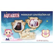 Набір для творчості GPF107 Знаки Зодіаку: Водолій збірні моделі 4 пластини (NI)
