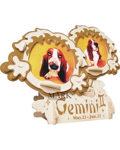 Набор для творчества GPF108 Знаки Зодиака: Близнецы сборные модели 4 пластины (NI)