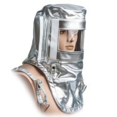 Шолом алюмінезований вогнестійкий зварювальника металурга DID 1786 (JS)