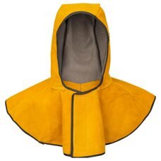 Шолом-капот вогнестійкий для зварювальника замшева на липучках 904 (JS)