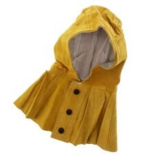 Захисний шкіряний шолом зварювальний для захисту голови, шиї 903 (JS)