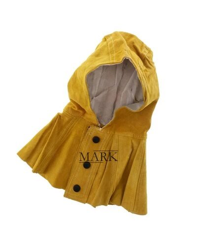 Защитный кожаный сварочный шлем для защиты головы, шеи 903 (JS)