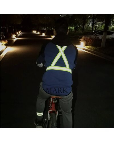 Светоотражающий ремень безопасности с высокой видимостью FG-BX/P-1605 Лимон (YAB/JS)