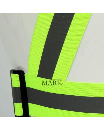 Светоотражающий ремень безопасности с высокой видимостью FG-BX/P-1605 Лимон (YAB/JS)