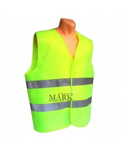 Сигнальный светоотражающий жилет безопасности Светло-желтый XL (JS)