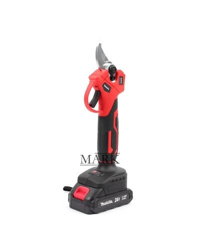 Аккумуляторный секатор Makita DUP400 PROFI (24V, 5AH) с индикатором уровня заряда, в кейсе