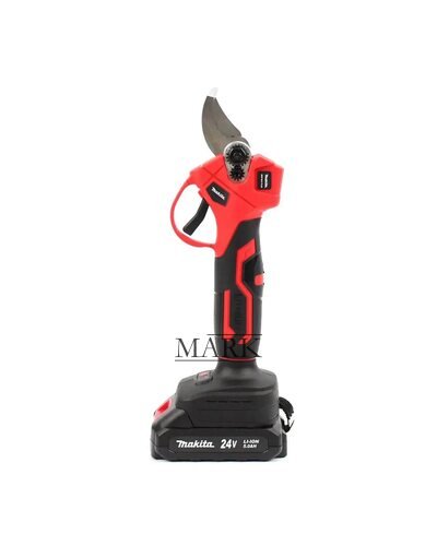 Аккумуляторный секатор Makita DUP400 PROFI (24V, 5AH) с индикатором уровня заряда, в кейсе