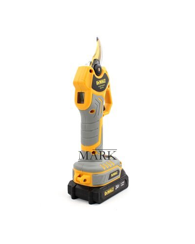 Аккумуляторный секатор DeWalt DCMPP560P2 Digital (24V, 5AH) с экраном в кейсе