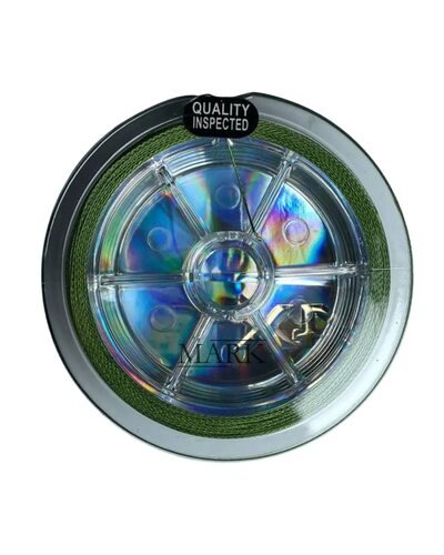 Леска Kaidapro Fighters 4X 100м, 27кг, 0,35мм Dark green