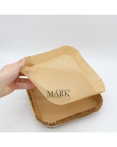 Пергаментные одноразовые формы для аэрогриля и выпекания 50 шт. в наборе 20х20х4,5см(626)