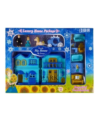 Детский игровой набор двухэтажный кукольный домик Beauty My House My Dream BS866 (AHMD)