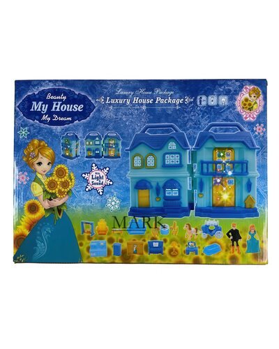 Детский игровой набор двухэтажный кукольный домик Beauty My House My Dream BS866 (AHMD)