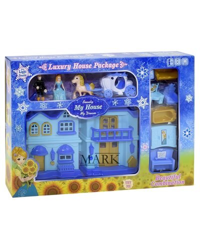 Детский игровой набор двухэтажный кукольный домик Beauty My House My Dream BS866 (AHMD)