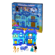 Детский игровой набор двухэтажный кукольный домик Beauty My House My Dream BS866 (AHMD)