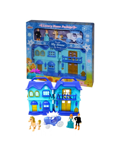 Детский игровой набор двухэтажный кукольный домик Beauty My House My Dream BS866 (AHMD)