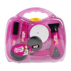 Дитячий іграшковий набір стиліста-перукаря в кейсі в комплекті Fashion Princess MDX66 7 предметів (AHMD)