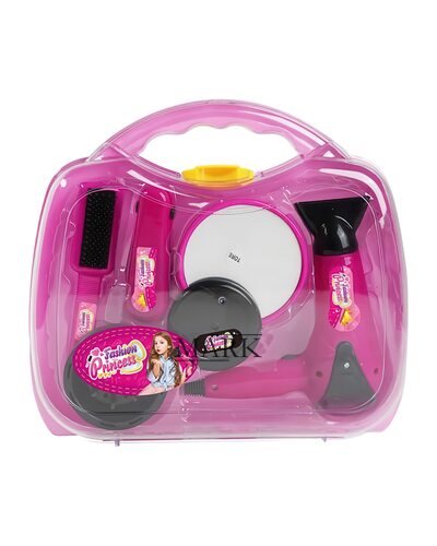 Детский игрушечный набор стилиста-парикмахера в кейсе в комплекте Fashion Princess MDX66 7 предметов (AHMD)