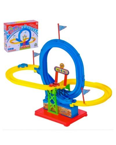 Игровой набор гоночный трек-горка с машинками Roller Coaster Cars 551A-232 13 предметов (AHMD)