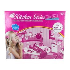 Дитячий іграшковий кухонний набір для чаювання Kitchen Series Tea-Set CH-06 33 предмети (AHMD)