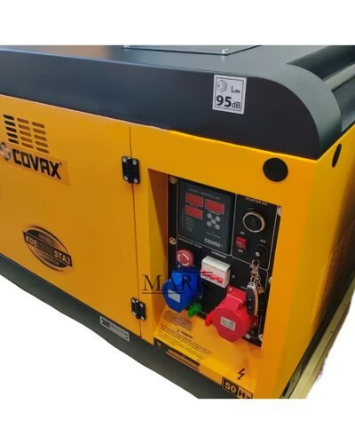 Дизельний генератор трифазний на колесах з пультом та стартстопом Covax KDE22000STA3 17кВт 21KVA (ISML)