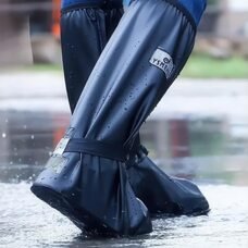 Багаторазові високі чохли-бахіли водонепроникні для взуття з ременем 40-43 розмір (205)