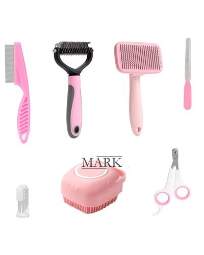 Профессиональный уход за домашними животными набор для стрижки и груминга, Розовый (626)