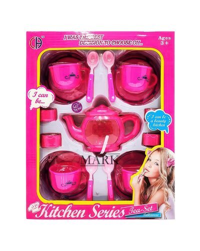 Детский игрушечный кухонный набор для чаепития  Kitchen Series Tea-Set CH-01B-1 17 предметов (AHMD)