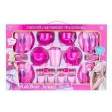 Дитячий іграшковий кухонний набір для чаювання Kitchen Series Tea-Set CH-05-B2 35 предметів (AHMD)