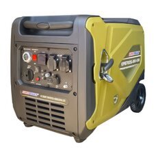 Бензиновий генератор однофазний на колесах з пультом керування Euro Power EP8700S-INV-EW на 4.5-5 кВт (ISML)