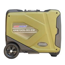 Бензиновий генератор однофазний на колесах з пультом керування Euro Power EP8700S-INV-EW на 4.5-5 кВт (ISML)