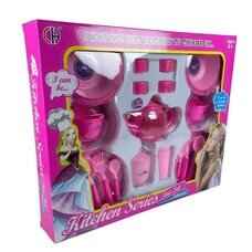 Дитячий іграшковий кухонний набір для чаювання Kitchen Series Tea Set CH-03AB (AHMD)