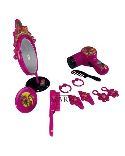Детский набор игрушек стилиста-парикмахера (фен, аксессуары) Trolls fashion princess BL8804T (AHMD)