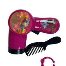 Дитячий набір іграшок стиліста-перукаря (фен, аксесуари) Trolls fashion princess BL8804T (AHMD)