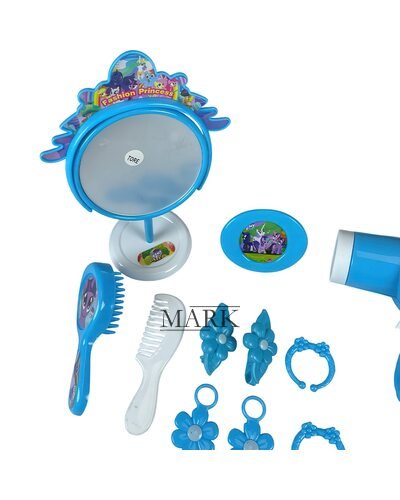 Детский набор игрушек стилиста-парикмахера (фен, аксессуары) My Little Pony Fashion Princess BL8804PA (AHMD)