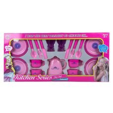 Дитячий набір іграшок кухонний набір для чаювання Kitchen Series Tea-Set CH-08 18 предметів (AHMD)