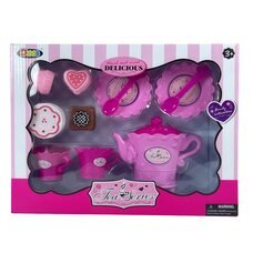 Дитячий набір іграшок кухонний набір для чаювання. чайник. тістечка Tea Series delicious D663J-1 (AHMD)