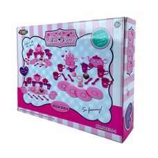 Дитячий набір іграшок кухонний набір для чаювання. чайник. тістечка Tea Series delicious D663J-1 (AHMD)