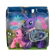 Дитячий набір іграшкові поні My pretty pony L-A15, 2 іграшки + аксесуари (AHMD)