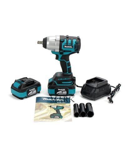 Аккумуляторный гайковерт Makita DTW301 (36V, 6.0Ah) 2 аккумулятора, в кейсе