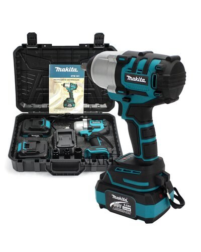 Аккумуляторный гайковерт Makita DTW301 (36V, 6.0Ah) 2 аккумулятора, в кейсе