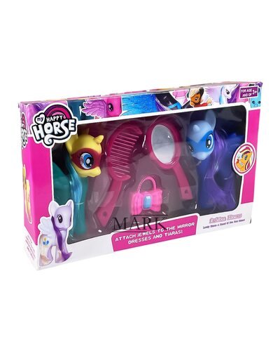 Набор для девочек с аксессуарами My happy horse L-20/A25-3 (AHMD)