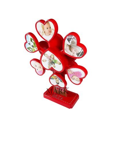 Интерактивный музыкальный вентилятор для фото Music Photo Frame LM77 B-2, Красный (AHMD)