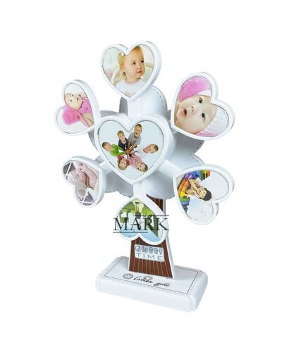 Интерактивный музыкальный вентилятор для фото Music Photo Frame LM77 B-3, Белый (AHMD)