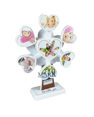 Интерактивный музыкальный вентилятор для фото Music Photo Frame LM77 B-3, Белый (AHMD)