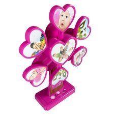 Інтерактивний музичний вітрячок для фото Music Photo Frame LM77 B-1, Рожевий (AHMD)