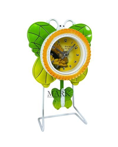 Настольные детские часы LM77-7301 на каркасе, Зеленый (AHMD)