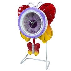 Настільний дитячий годинник LM77-7300 на каркасі, Різнокольоровий (AHMD)