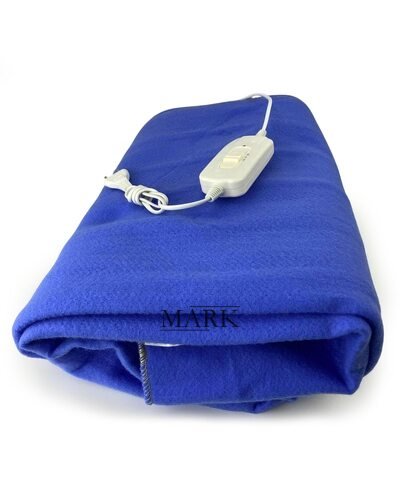 Простыня с подогревом полуторная LUX 20x160 см 220V,  Синяя (AVRM)