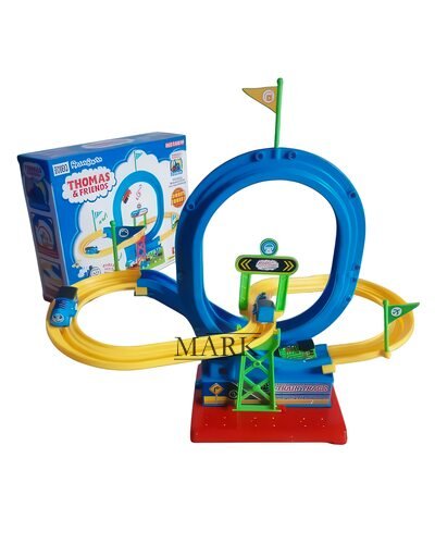 Игровой набор гоночный трек-горка с машинками Roller Coaster Cars 551A-23 13 предметов (AHMD)